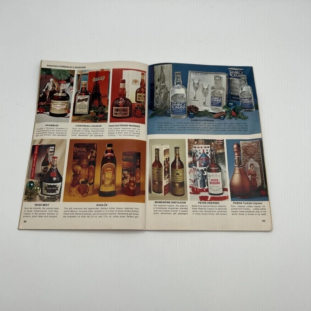 Liquor Mart Inc Guide Book OS 1977 Social Calendar Entertaining‎ Mixology